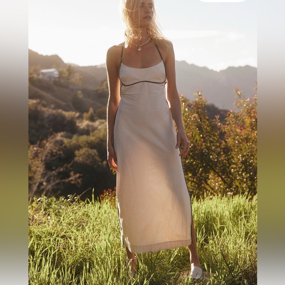 Free people Summer in Capri midi dress
